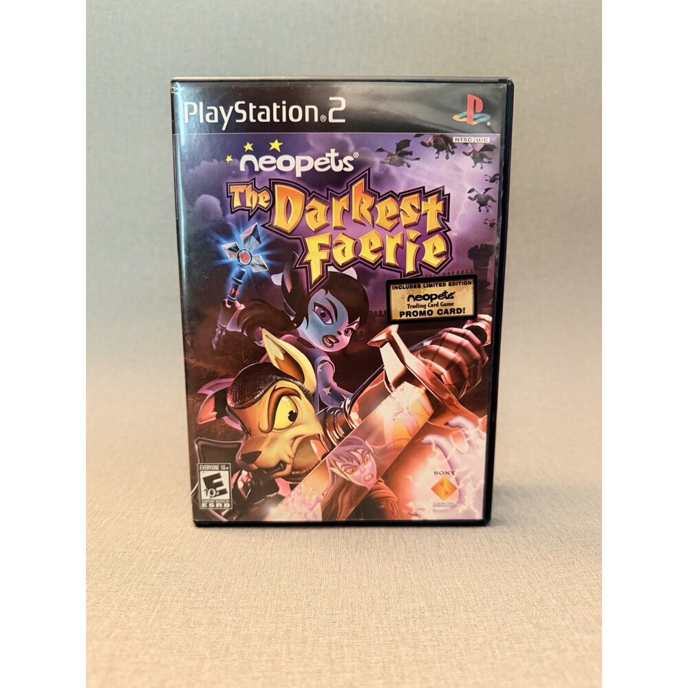 Neopets The Darkest Faerie PS2 Complete Sony PlayStation 2
